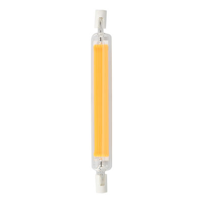 Transparent Glass R7S 7.6W LED BULB with Full Glass Appearance and High Luminous Flux