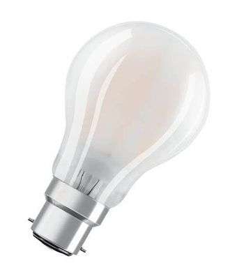 IP20 Glass 3W 120lm/W A60 E27 LED Filament Bulb